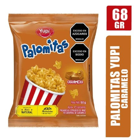 Yupi Palomitas Caramelo x 68gr