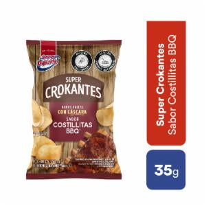 SUPER RICAS CROCANTES BBQ DISPLAY x 6 units