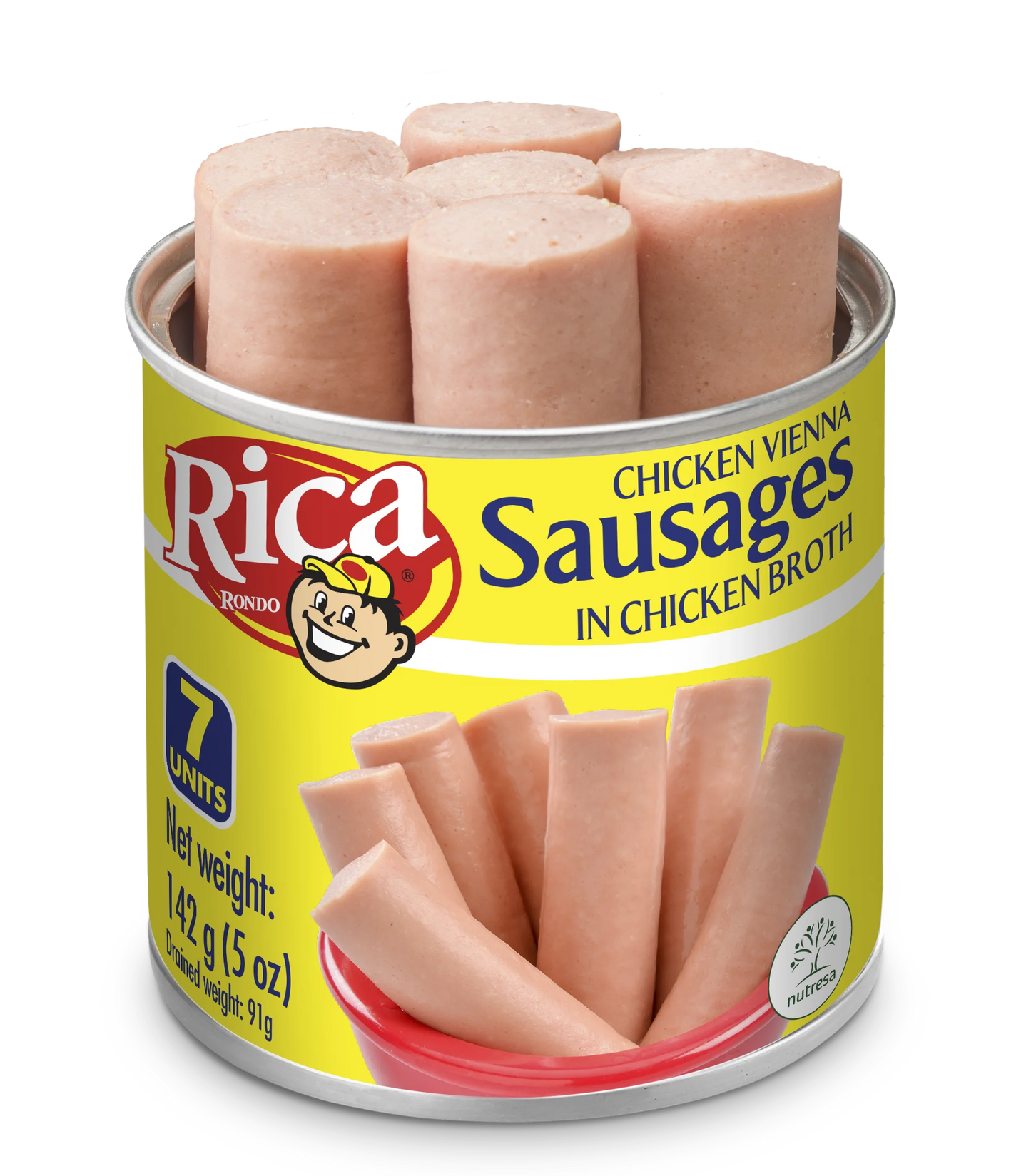 Rica Vienna Salchica de Pollo x 5oz