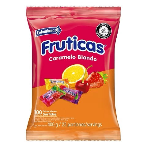 FRUTICAS CARAMELO BLANDO x 100 units
