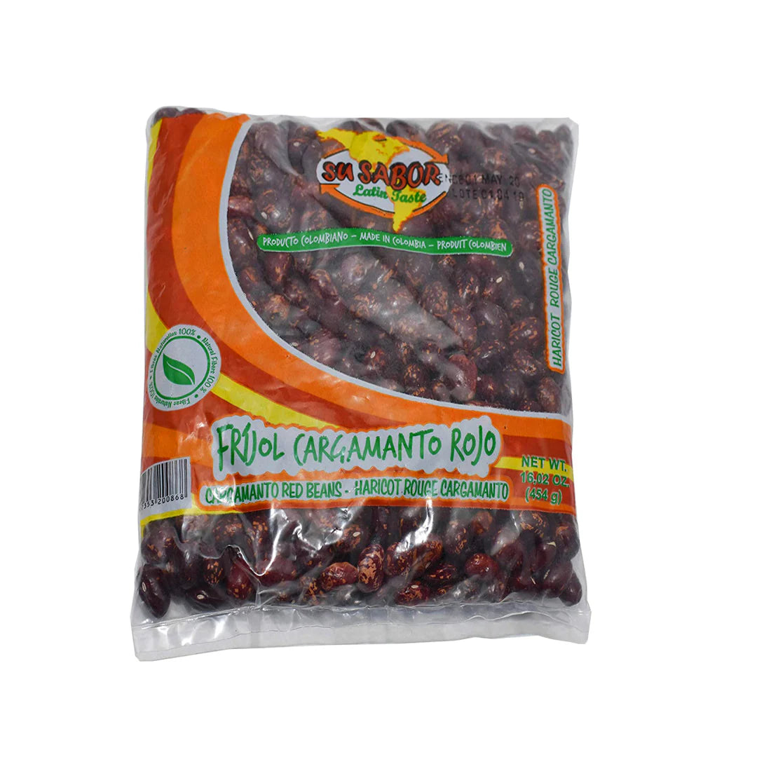 FRIJOL CARGAMANTO ROJO SU SABOR x 16 Oz