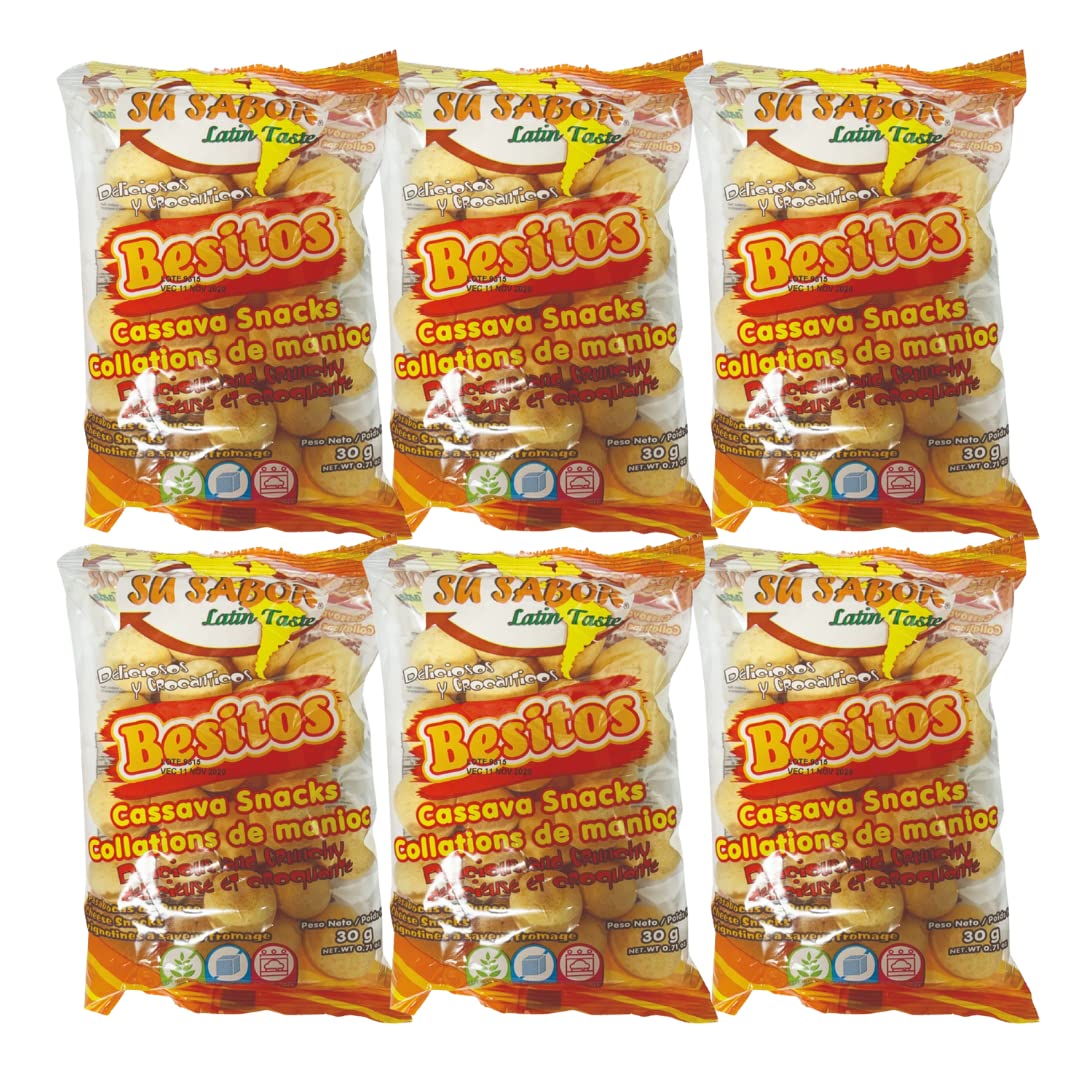 BESITOS SU SABOR 6 PACK x 30 Gr