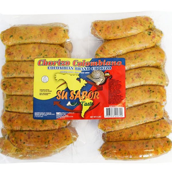 SU SABOR CHORIZO COLOMBIANO x 5 libras