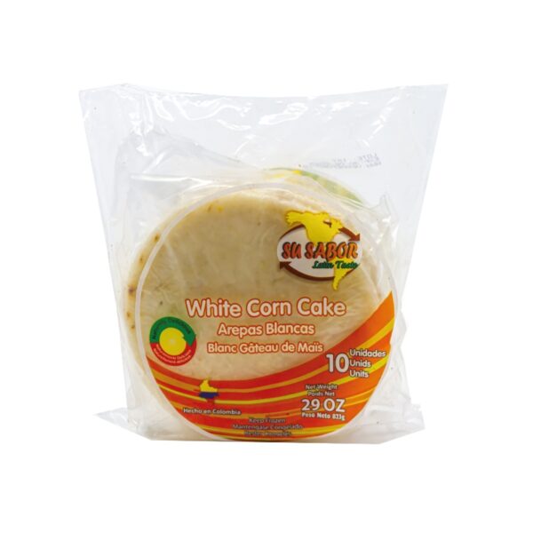 Arepa de Maíz Blanco Su Sabor x 10 (29oz)