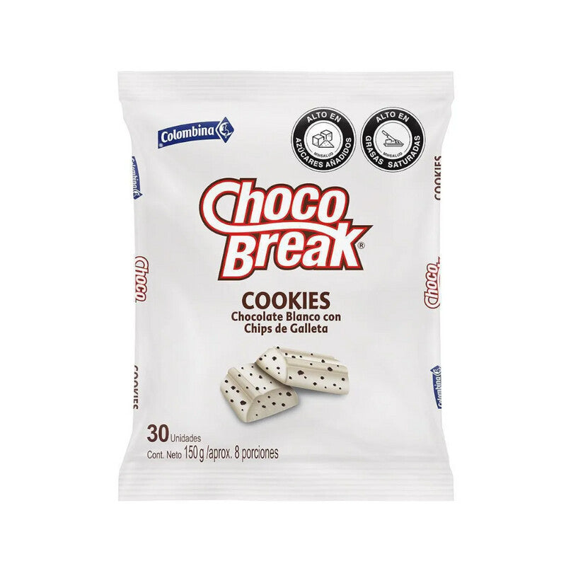 Chocobreak Cookies x 30 Unid