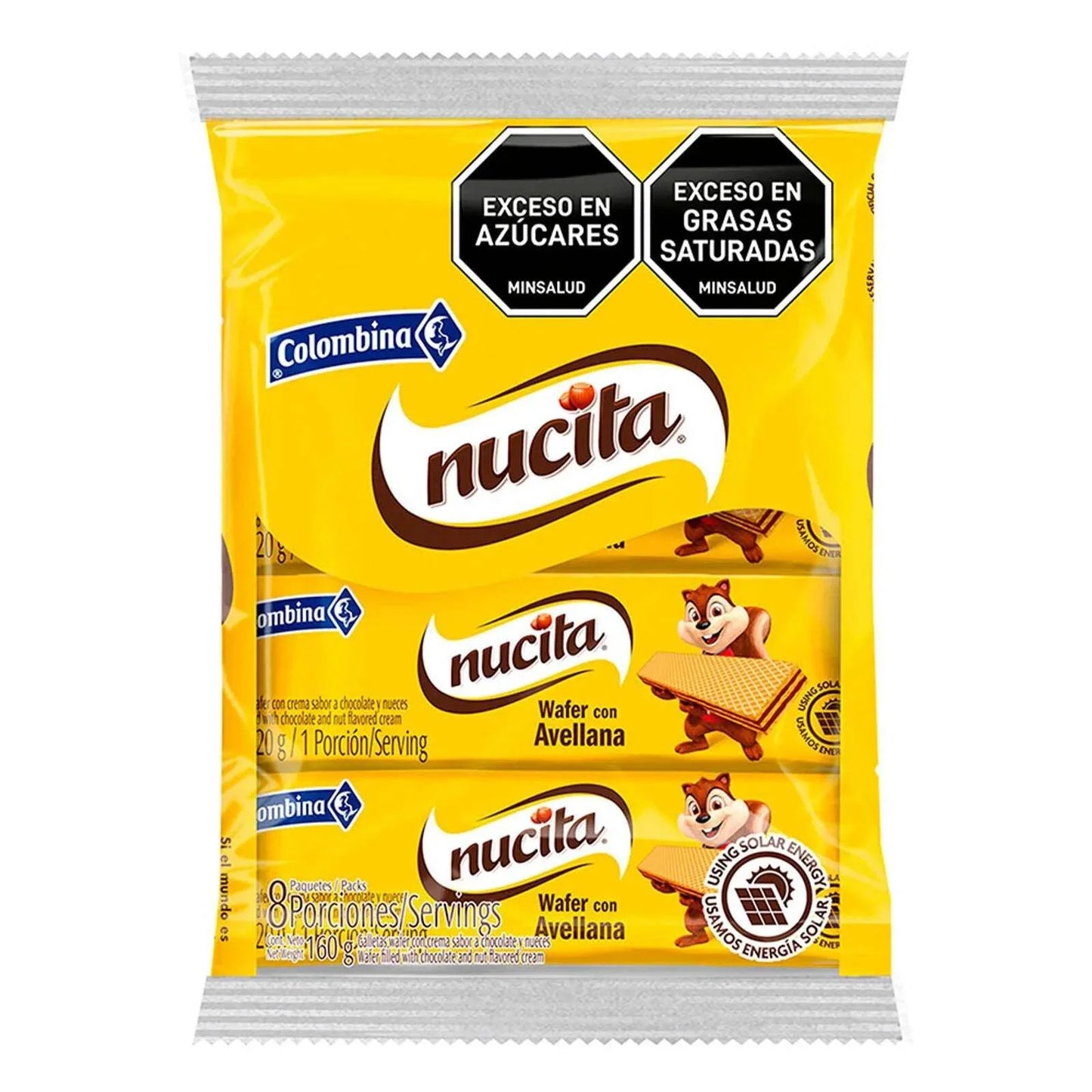 Galletas Nucita Wafer x 8
