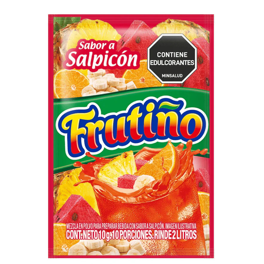 FRUTIÑO Fruit Powdered Drink Mix - Box of 20 Pouches