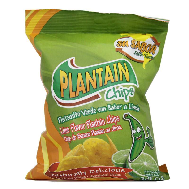 PLÁTANO VERDE CON LIMÓN SU SABOR x 3 Oz