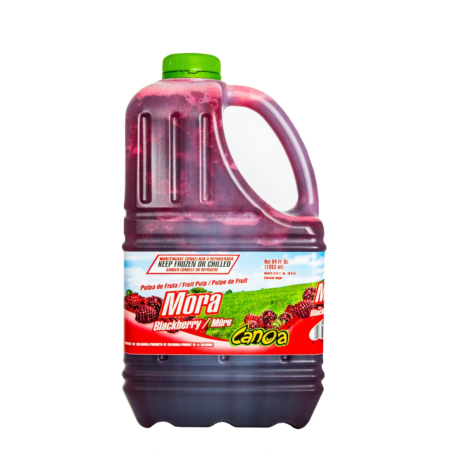 Pulpa Canoa de Mora Garrafa x 64oz