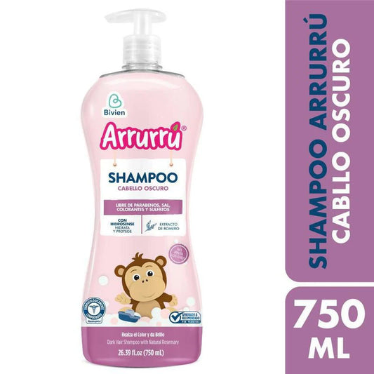 ARRURRU SHAMPOO CABELLO OSCURO x 750ml