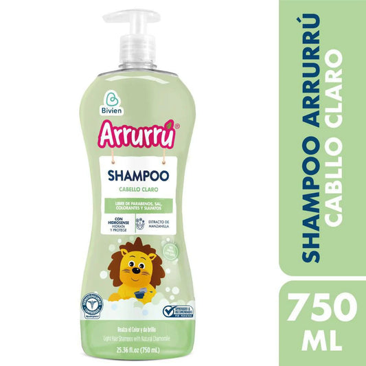 ARRURRU SHAMPOO CABELLO CLARO x 750ml