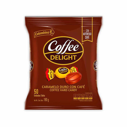 COFFEE DELIGHT DURO BOLSA x 50 Und