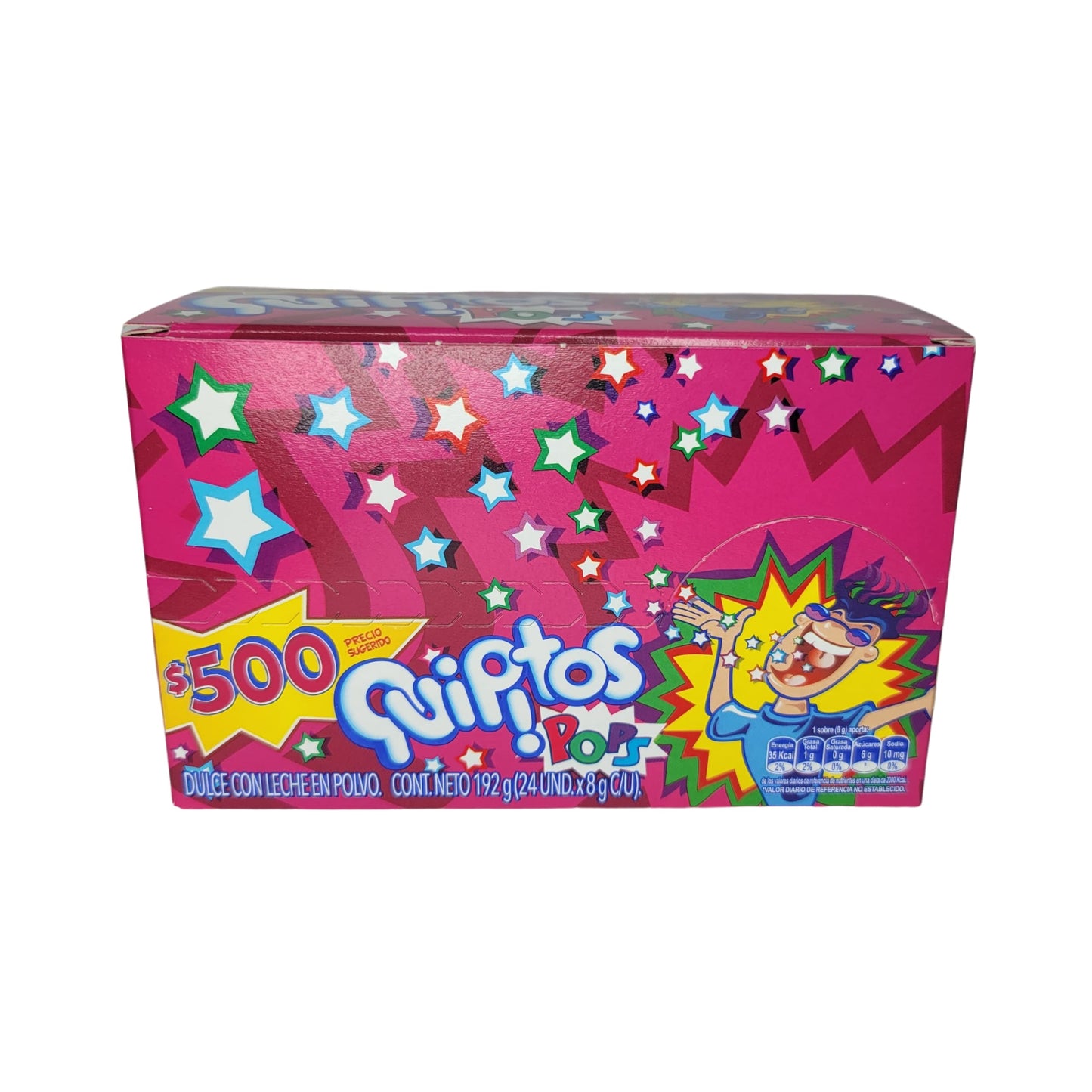 QUIPITOS ROJO CAJA x 24 Und
