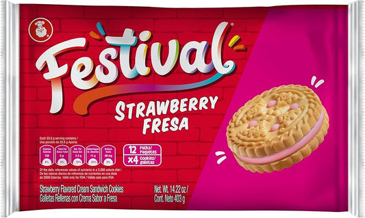 GALLETA FESTIVAL 12 Und x 14.22 Oz