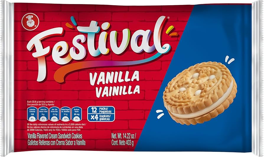 GALLETA FESTIVAL 12 Und x 14.22 Oz