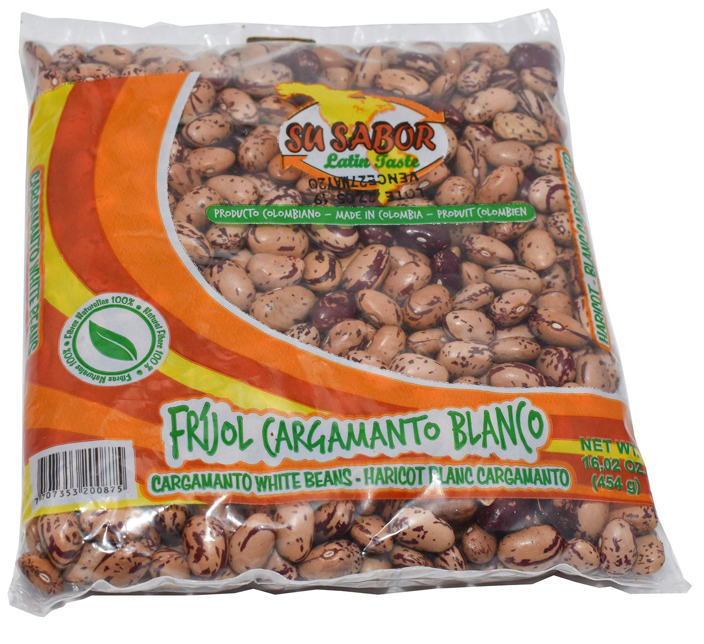 FRIJOL CARGAMANTO BLANCO SU SABOR x 16 Oz
