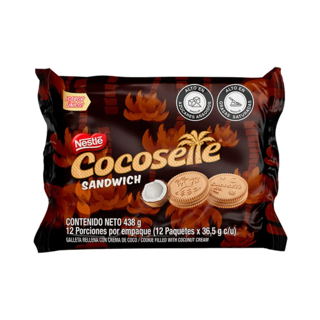 GALLETA COCOSETTE SANDWICH x 15.46 Oz