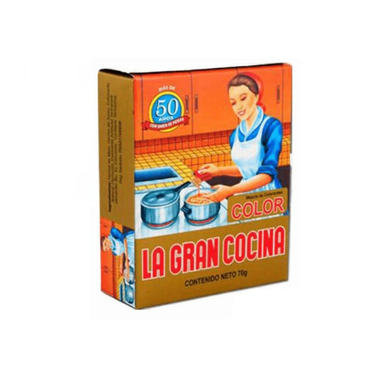 SAZONADOR COLOR LA GRAN COCINA x 70 Gr