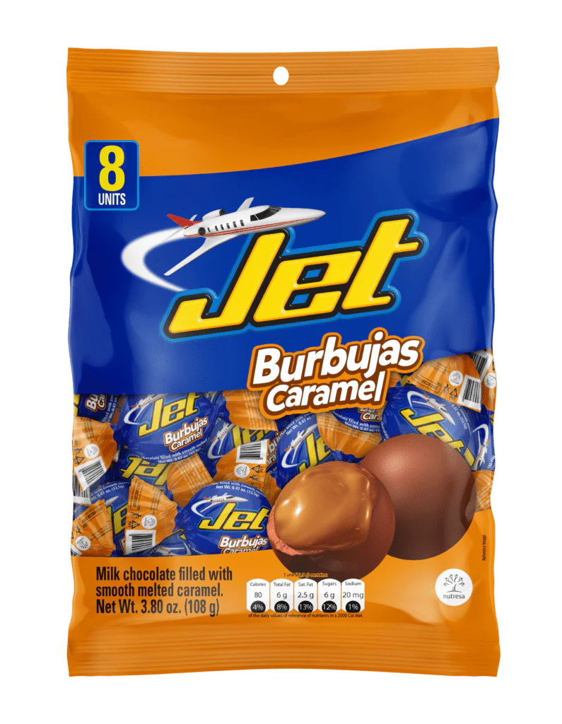 CHOCOLATINA JET BURBUJAS x 8 Und