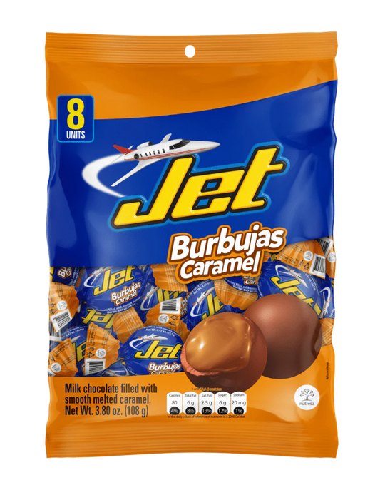 CHOCOLATINA JET BURBUJAS x 8 Und