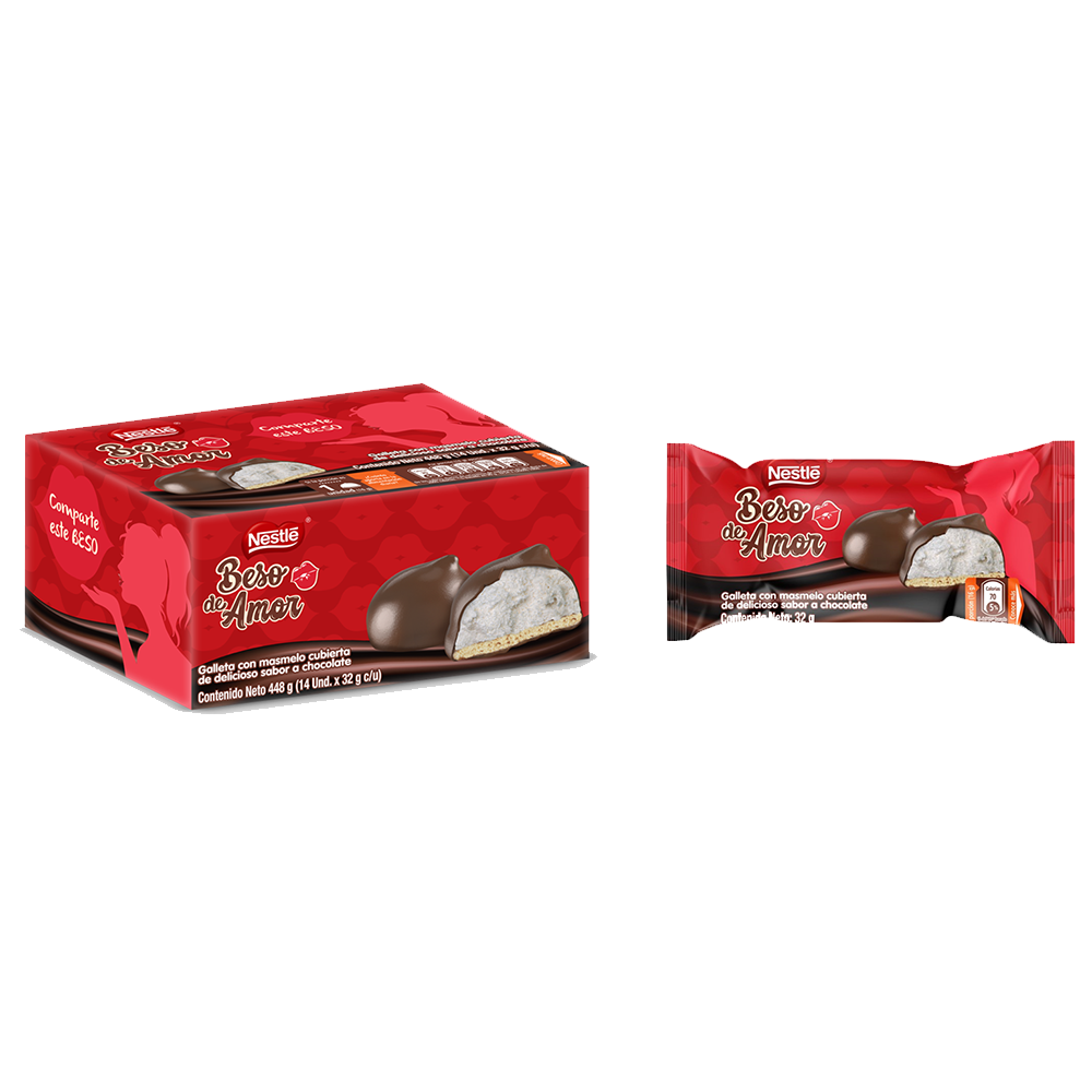 NESTLE BESO DE AMOR DISPLAY x 14 Units