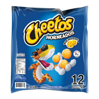 CHEETOS BOLIQUESO DISPLAY X 12 units