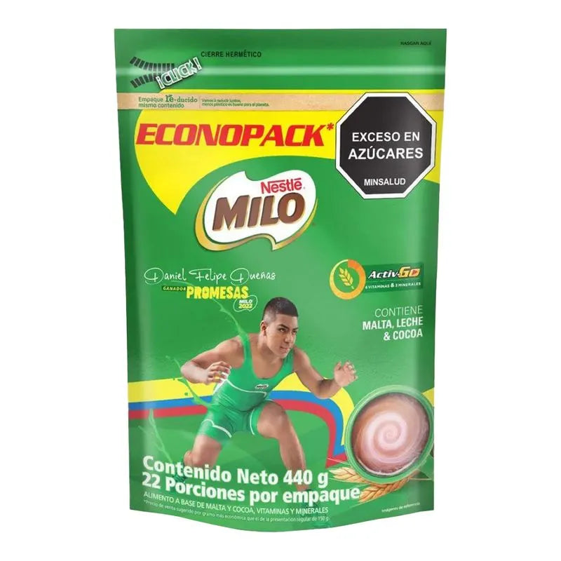 Milo Colombiano Doypack x 440g