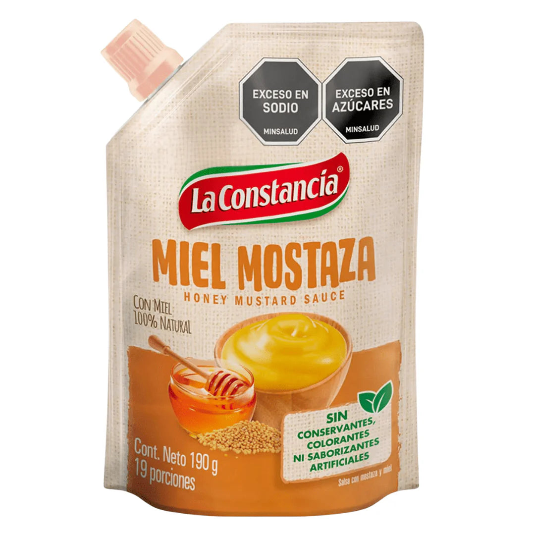 Salsa Miel Mostaza La Constancia x 190gr