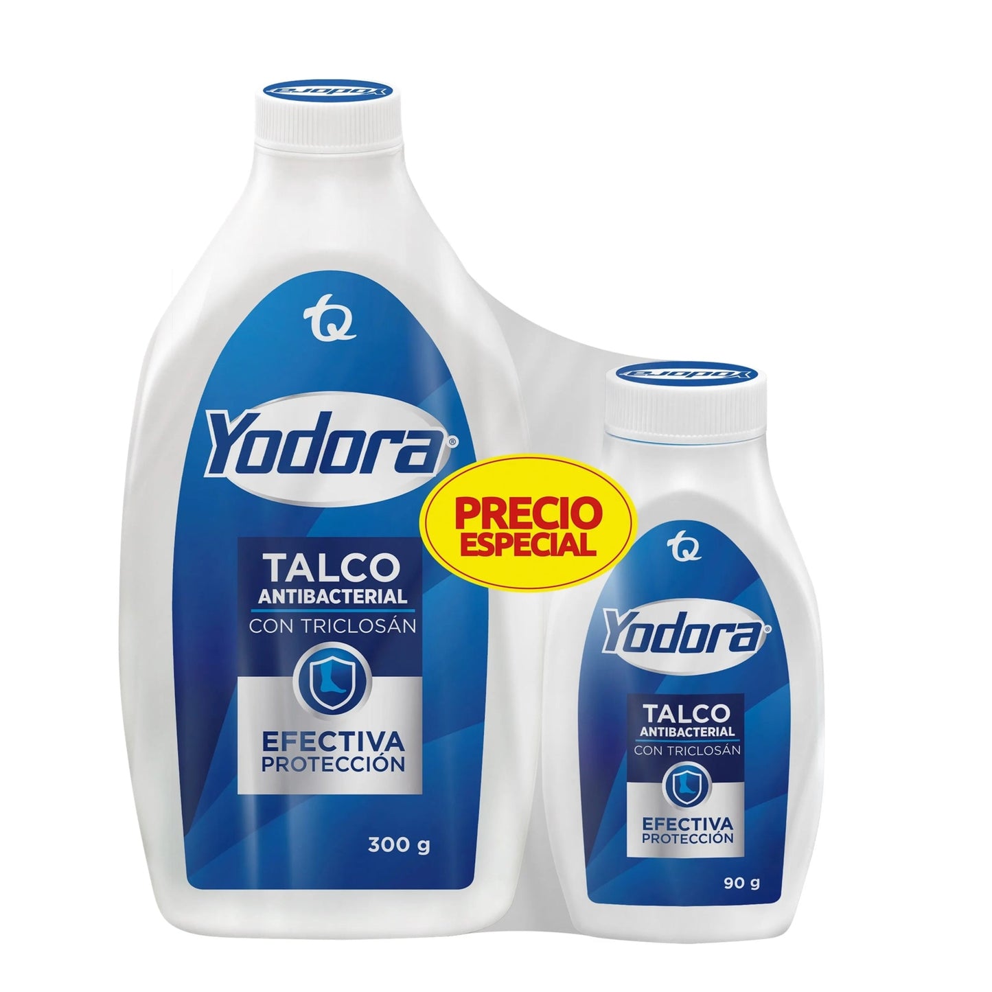 Talco Yodora x 300g Jar + 90g Bonus