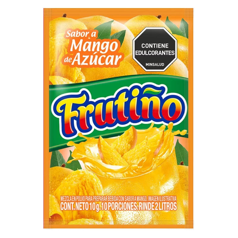 FRUTIÑO Fruit Powdered Drink Mix - Box of 20 Pouches
