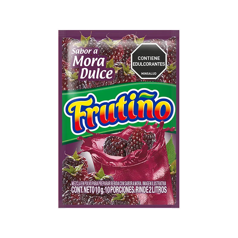 FRUTIÑO Fruit Powdered Drink Mix - Box of 20 Pouches