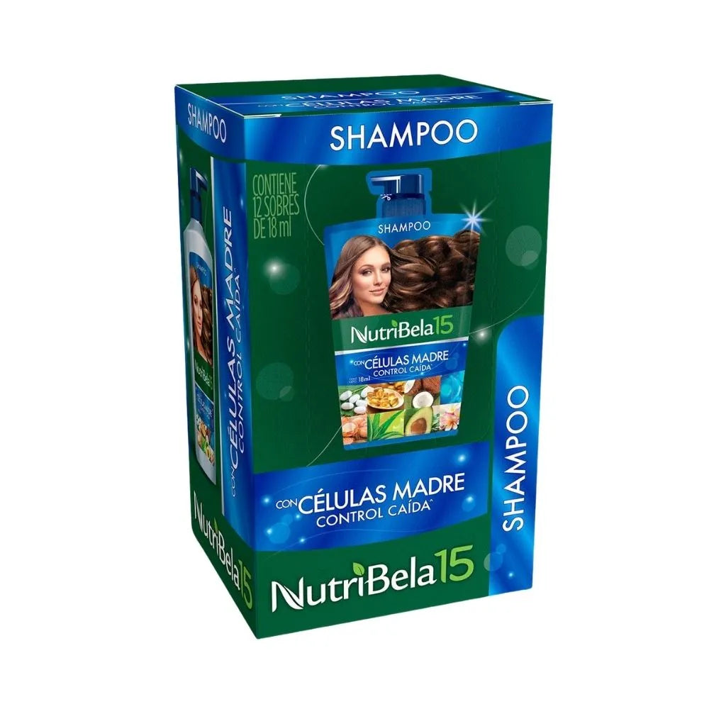 Nutribela Shampoo Caja x 12 Sobres