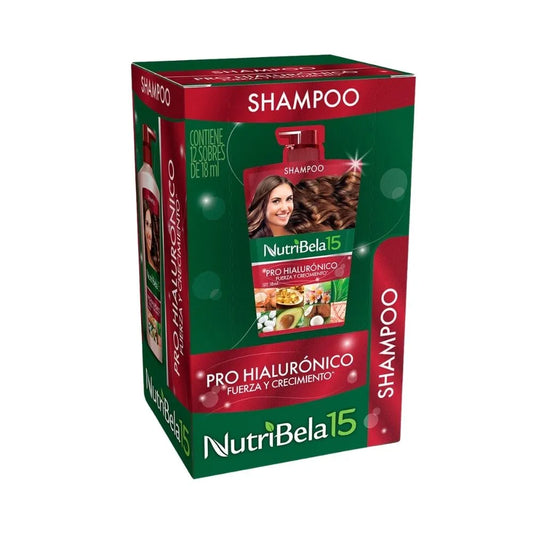 Nutribela Shampoo Caja x 12 Sobres