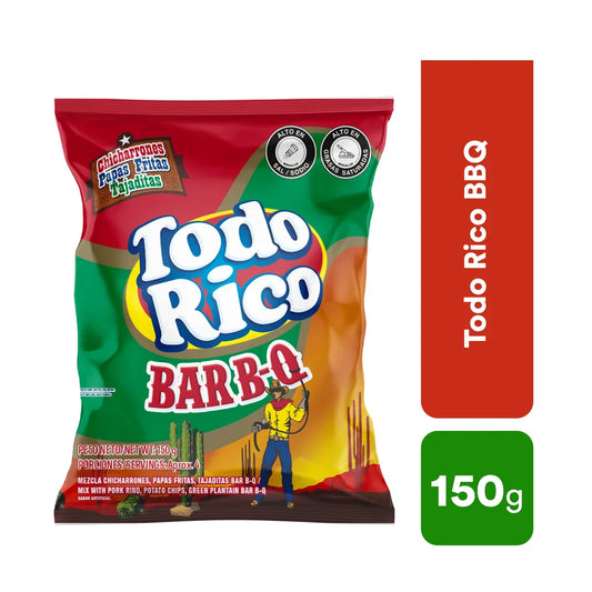 Todo Rico BBQ 150g Familiar