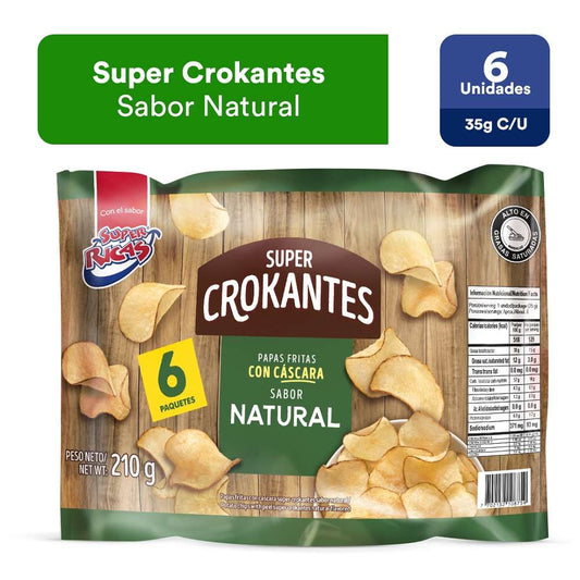 Súper Ricas Crocantes Original Display x 6