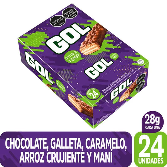 Chocolatina Gol Caja x 24