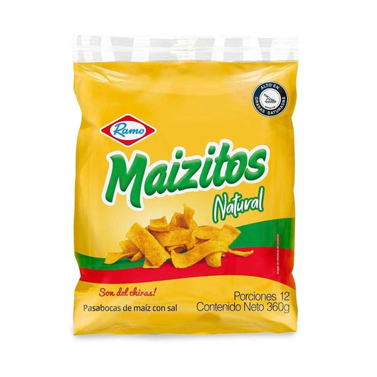 Maizitos Natural – 12 Unidades (30g / Total 360g)