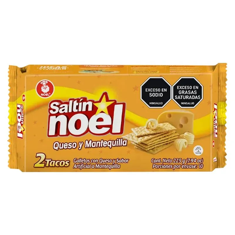 Saltin Queso y Mantequilla x 7.93oz