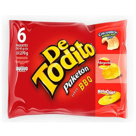DETODITO BBQ DISPLAY 6 Und x 270 Gr