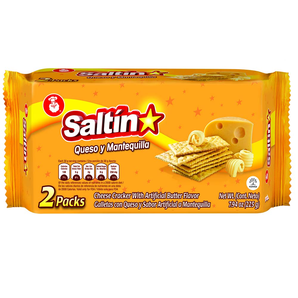 GALLETA SALTIN MANTEQUILLA/QUESO x 2 Tacos