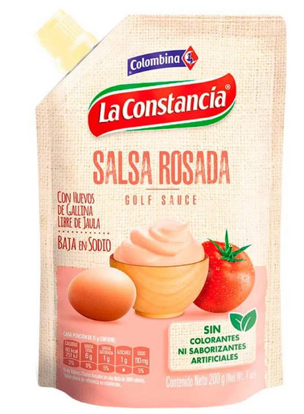 SALSA ROSADA x 190 Gr