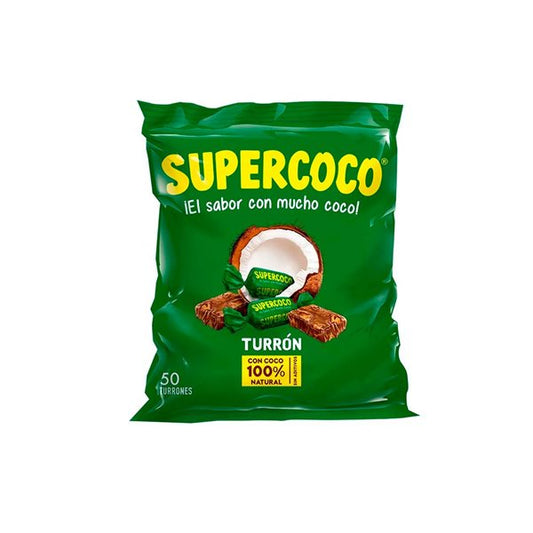 SUPERCOCO TURRÓN BOLSA x 50 Und